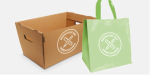 Nette Teaser Produkte Taschen und Kisten